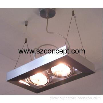 Unique-New 20W LED Pendant light with 2pcs AR111 10W lamp-d-
